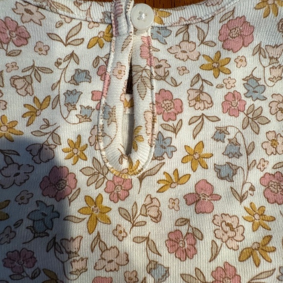 Carters Baby Girl Dress With Sweater 12M Pink Floral NEW - Picture 6 of 7